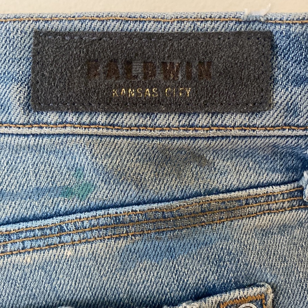 Baldwin Kennedy low rise boyfriend jeans size 27 waist - Picture 10 of 14